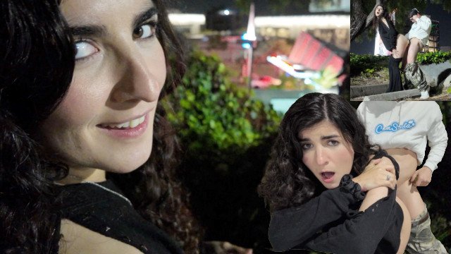 Don't Get Caught Public Iraian Teen First Date Sneaky Suck & Fuck Creampie