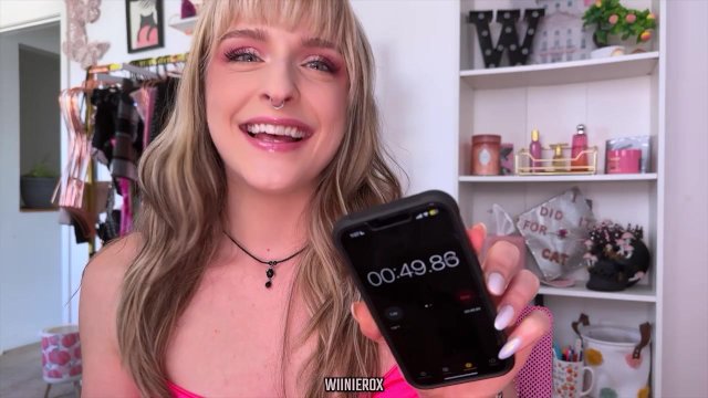 PREJAC CHALLENGE! PREMATURE EJACULATION HUMILIATION MADE FOR A VIRGIN WITH WIINIEROX!