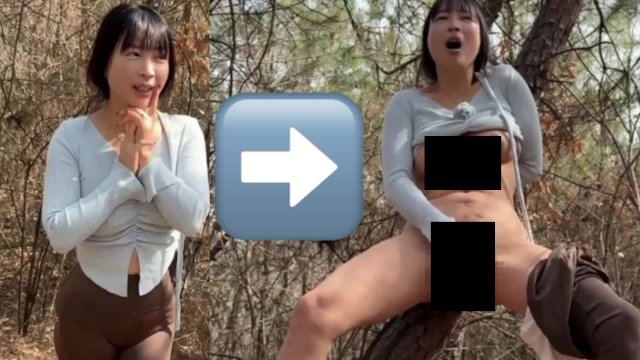 田舎の人妻が森で露出オナニー♡｜｜熟女,人妻,嫁,不倫,日本人,素人,個撮,オナニー,巨乳youtuber, tiktoker