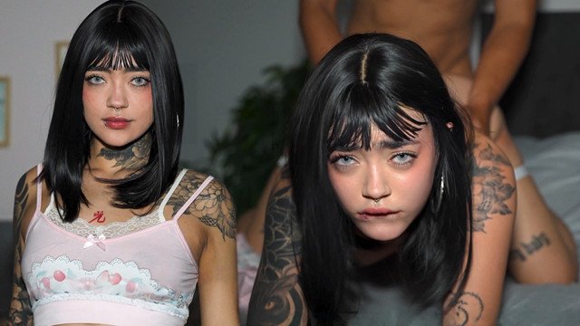 Mexican Goth Girl Gets Sex Therapy