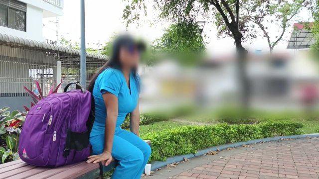 The nurse!! I met him in the park and invited him to have a sexual adventure