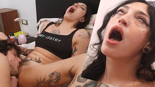 DIALOGHI IN ITALIANO orgasmo femminile con leccata di figa fino allo squirt + scopata italiana