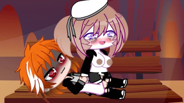 Outdoor Sex on a Public Bench - Gacha Club
