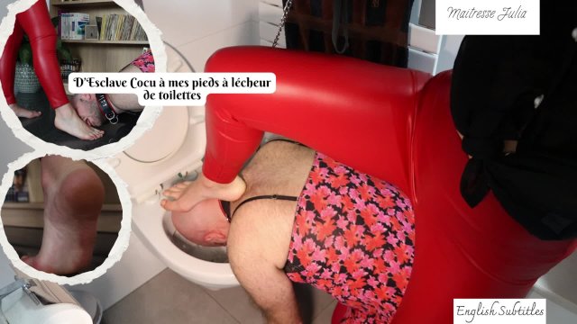 From Cuckold Slave at My Feet to Humiliated Toilet Licker - Mistress Julia