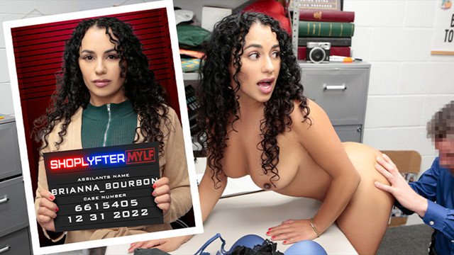 Perfect MYLF Brianna Bourbon Bends Over And Takes Fat Cock In The Backroom - Pervz