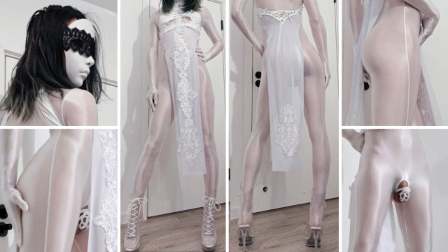 圣洁禁欲的外表下 是男娘被禁锢的罪恶欲望