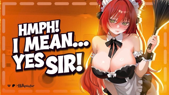 Tomboy Coworker Is Your HOT Free-Use Maid - Throatfucking ASMR  Audio Hentai  Anal Dirty Talk