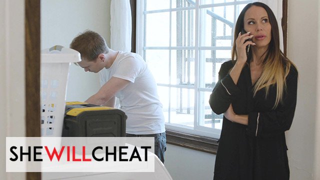 SHE WILL CHEAT - McKenzie Lee Gets Even With Her Cheating Husband By Screwing The Hung Repairman