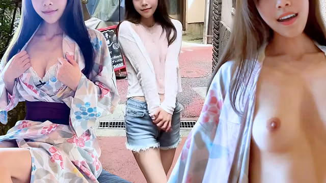【激カワ女子大生】旅館の浴衣で誘惑してくるセフレ美女に我慢できずフル勃起→濃厚フェラからバック挿入で何度もイッてしまう/素人/美少女/ハメ撮り/可愛い/JD/20代