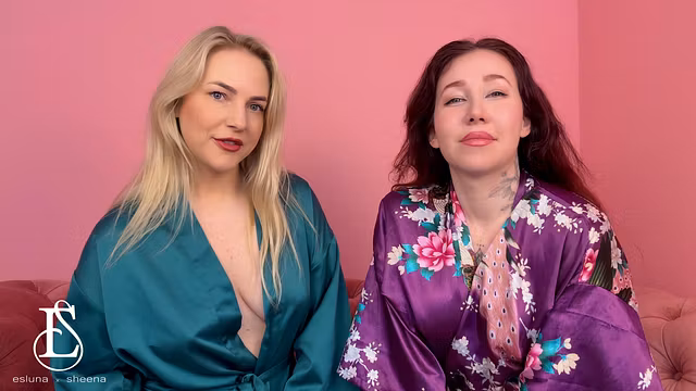 Wanna cum for us? - IWantSheena & Eslunalove