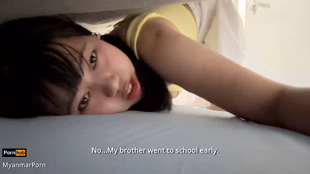 My Stepsister keeps getting Stuck under the bed