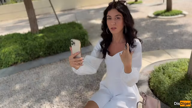 Pickup - Beauty Agrees to Cumwalk for a New iPhone