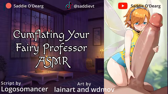 Cumflating Your Fairy Professor ASMR