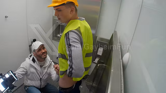 young cute Ondrej Seno persuaded to suck cock