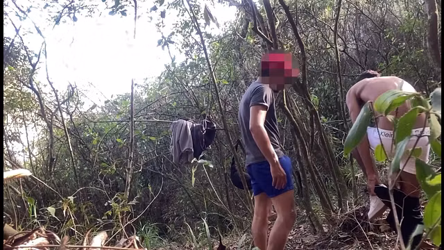cruising in the middle of the mountain with an athlete