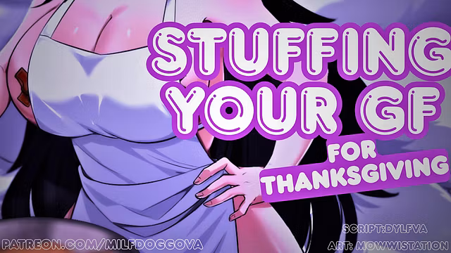 Stuffing Your Hot Girlfriend's Ass For Thanksgiving