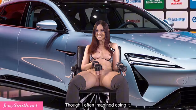 Jeny Smith School Teacher Secret Side Job Exposed. Pussy Masturbation in Public