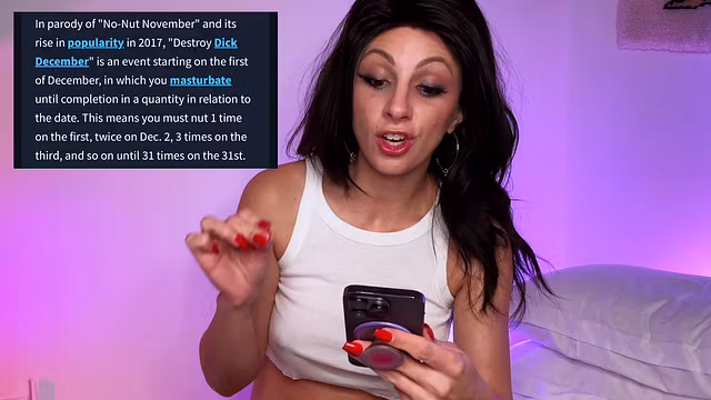 DESTROY DICK DECEMBER CUM SCHEDULE w Hasmik JOI