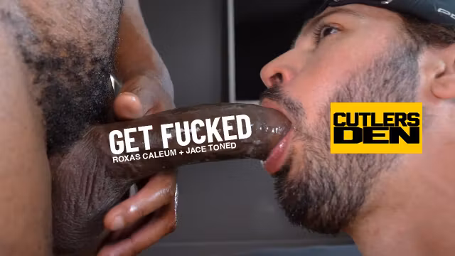 Hung stud Roxas deep fucks and breeds Jace Toned's tight hole