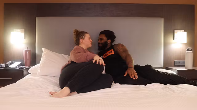 Tinder Hotel Hookup  Pawg Takes & Swallows Tattooed BBC Cum Twice