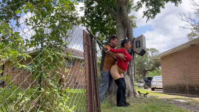 Vecina con deportados de USA