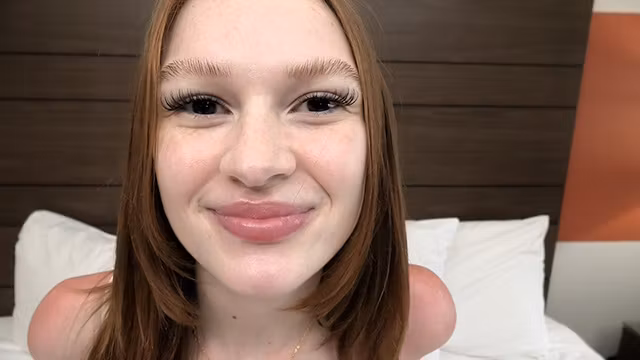 Watch this 19 yr old ginger take a fat dick