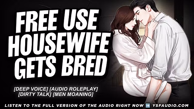 (M4F) Free Use Quickie with the Housewife - Audio Roleplay