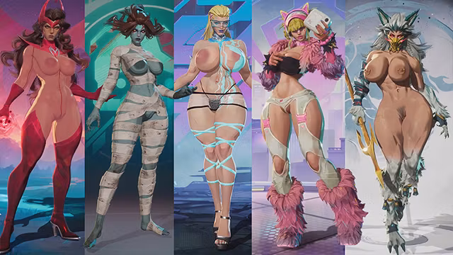 Marvel Rivals New Nude Mod Collection