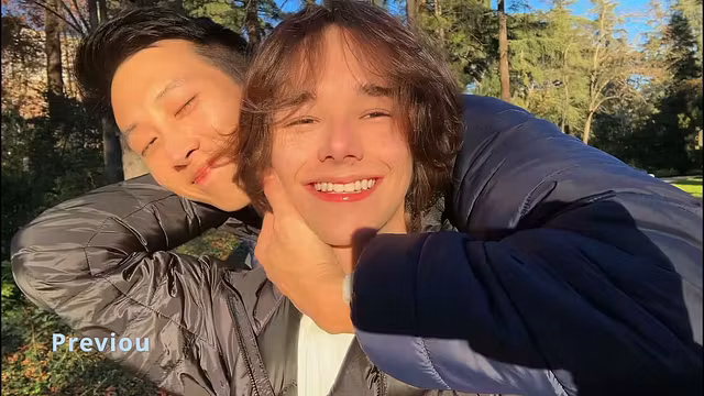 Asian and Latino boyfriends, a boys' love story (Nani and Tyler)