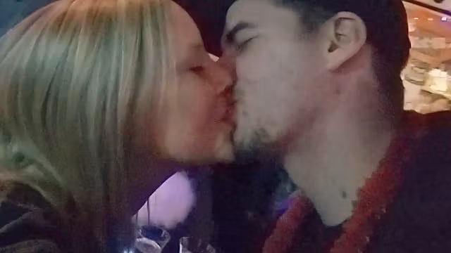 Couple Flashing and Fucking and Partying for New Years Eve