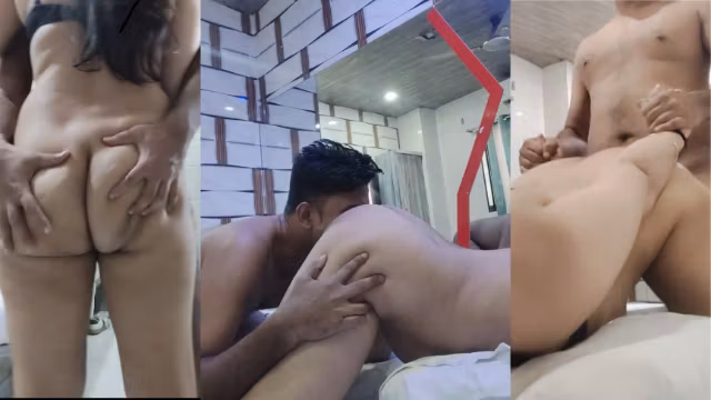 I eat my girlfriend big ass with dooggy style Indian viral mms