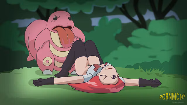 Jessie LOVES Pokemon Tongue On Her PUSSY! Team Rocket FUCK