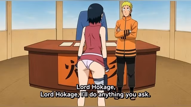 Sarada Uchiha esta dispuesta a todo(Naruto x Sarada)