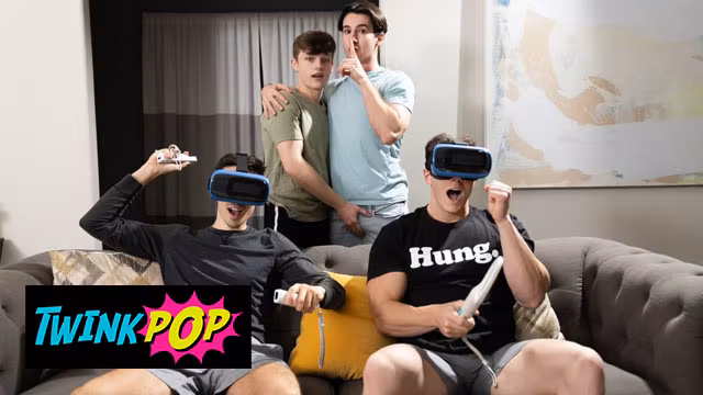 TWINKPOP - Jake Preston Fucks Caleb Manning In Piledriver Before Giving Him A Hot Mouthful Of Cum