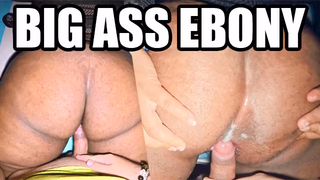 Ebony Big Ass Anal Tease – Thick Booty Spread & Finger Play 🔥