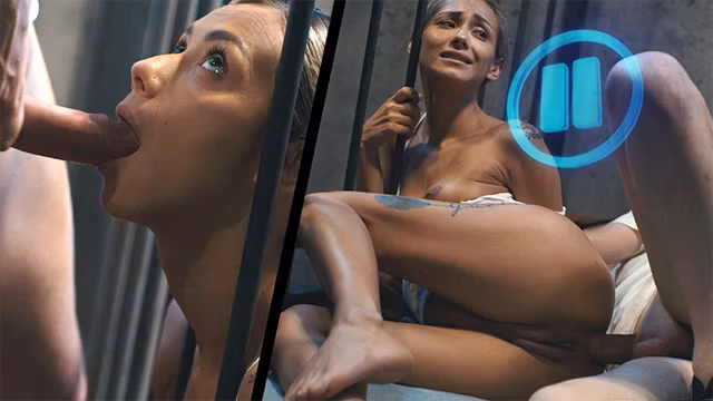 Squirting Slut Varonica Leal Prison Fucked - Anal Creampie Time Stop Freeze Fetish