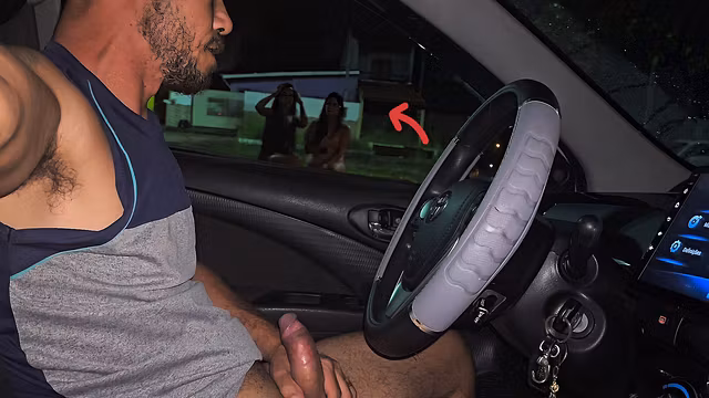 Information on the street for two hot girls who were at the bus stop!