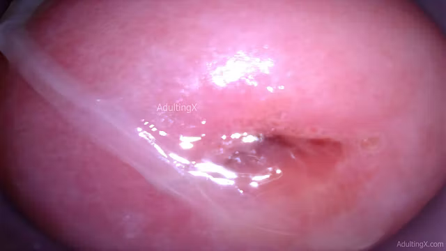 Camera in Vagina cumming, cervix throbbing, orgasm contractions, gfe raw talk, bts - My Muse Part 6