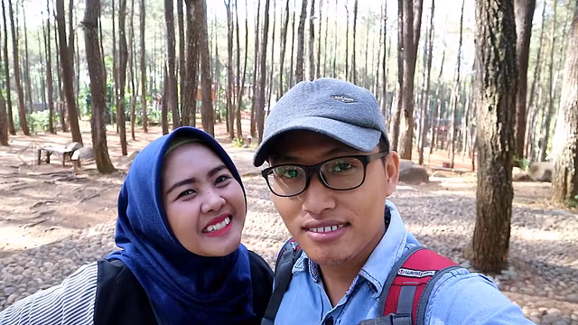 first time playing in the forest