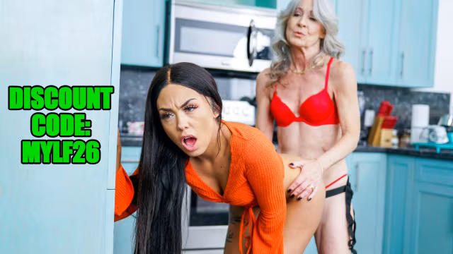 Nana Bangs My GF with a Strap-On, Then Convinces Me for a Threesome