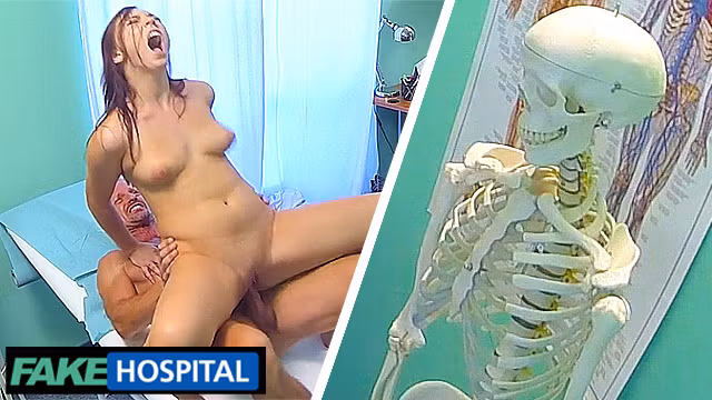 Fake Hospital - 18yo Patient Begs Doctor for Creampie Exam