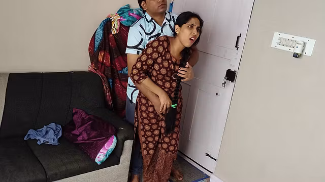 Cumshot in step-sister while guests are at home
