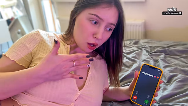 My Sister’s Friend Talks on the Phone While Secretly Cheating