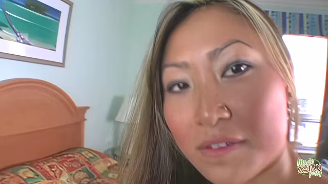 This fuckable Asian bitch took a severe blow to the ass and remained silent