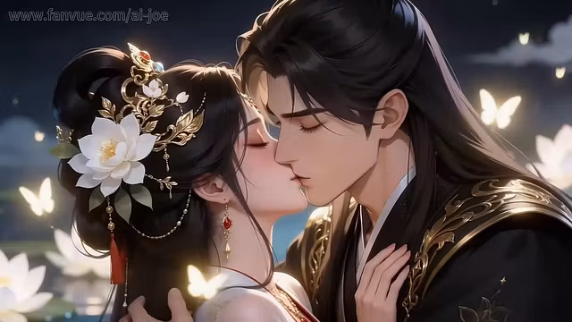 A Chinese ancient costume fairy was having a passionate encounter with her lover, but was suddenly surrounded. Then... Episode Two AI-generated