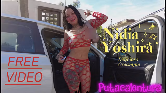 Nidia Yoshira Amantes calientes oral en el carro y sexo intenso en La Residencia