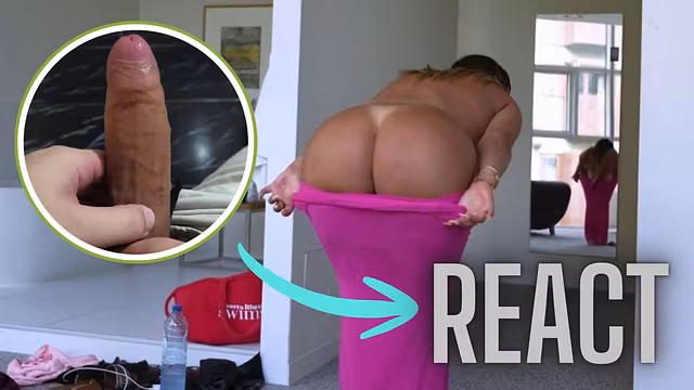 React: Busty Aussie changes in front of stepbro to make him horny - Alanna Pow & Nicholas Ferres