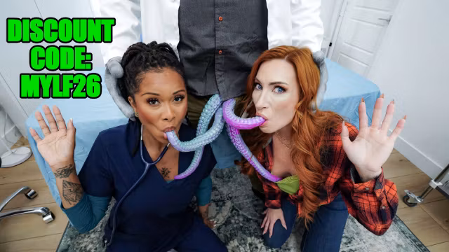 Busty Sophia Locke And Cali Sweets Get Freaky In Interstellar Rule 34 Threesome