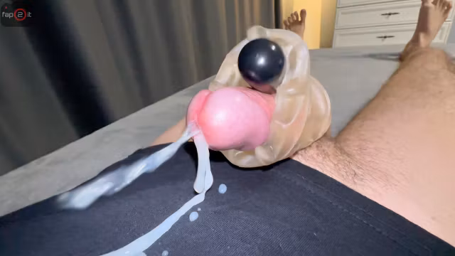 Cock Milking with Vibrator - Edging while Moaning, Dirty Talking until Toe Curling Orgasm and Huge Cum Hands Free - fap2it