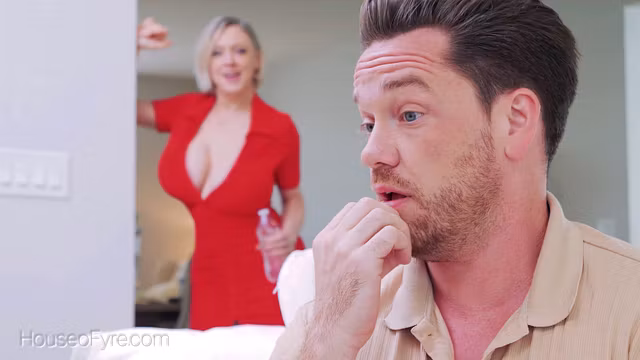HOUSEOFYRE- Dee Williams Cheats with the Delivery Boy in Ding Dong
